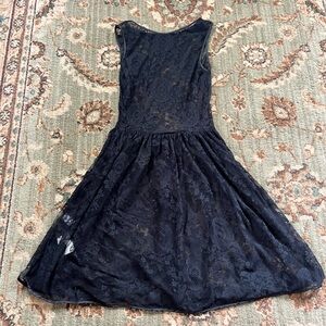 Elegant Black Lace Dress
